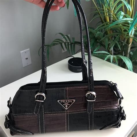 prada longsleeve old school|Vintage Prada Handbags and Purses .